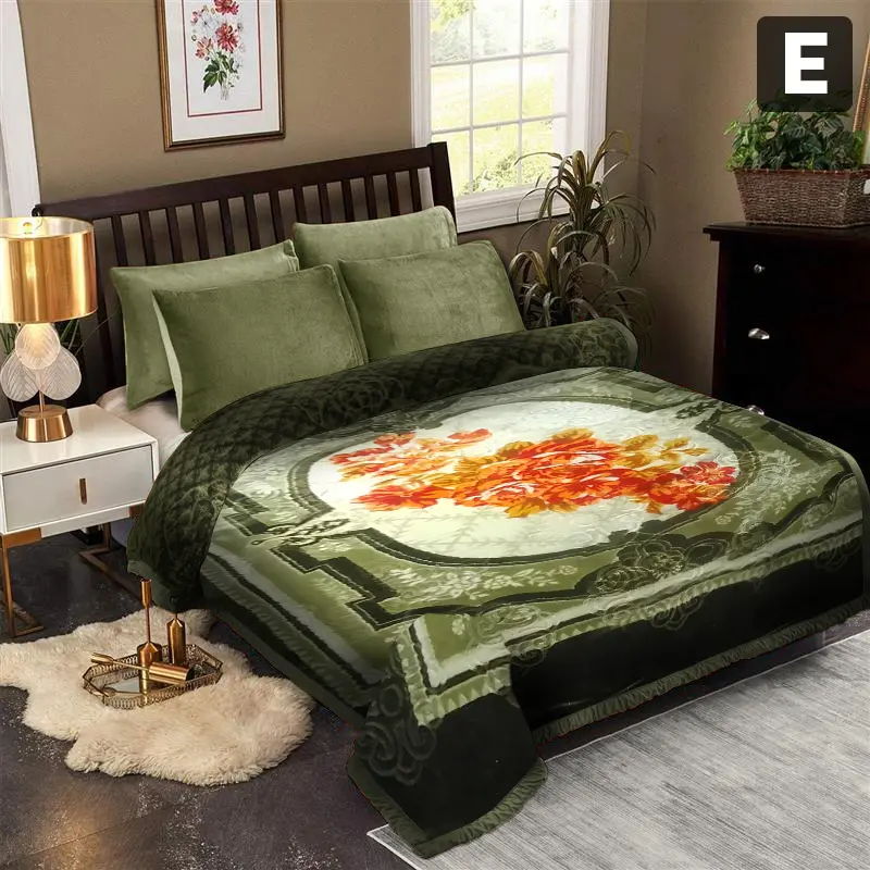 Formr Luxury Mink Blanket, Floral- 2Mx2.3M 1
