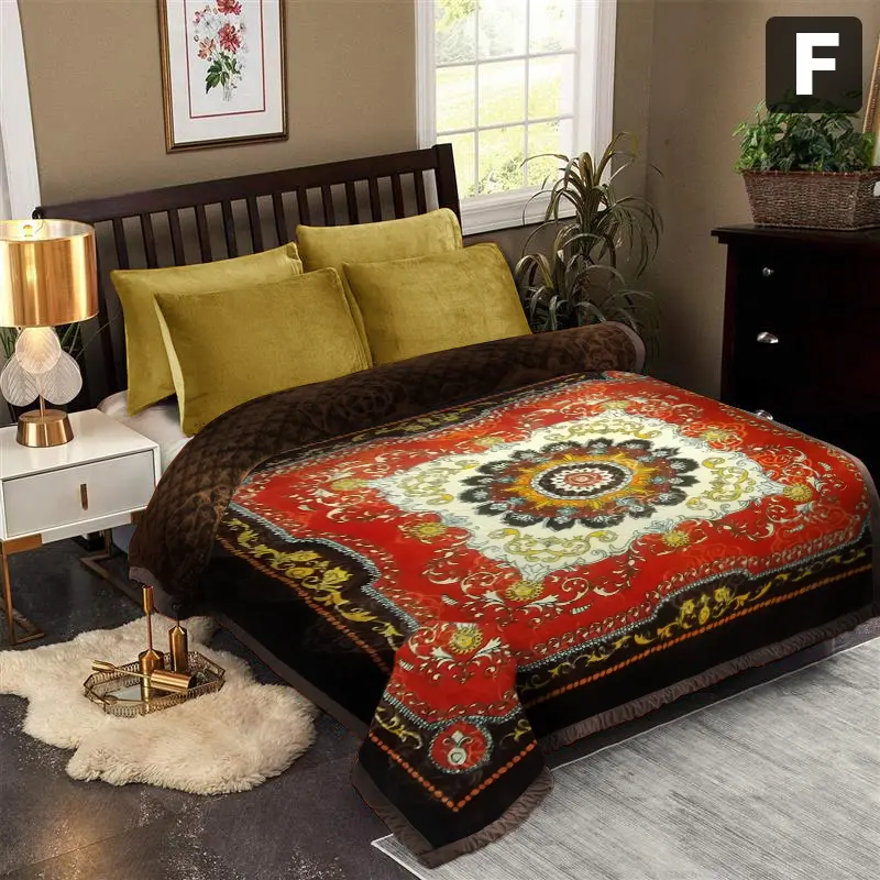 Formr Luxury Mink Blanket, Mandala- 2Mx2.3M 1