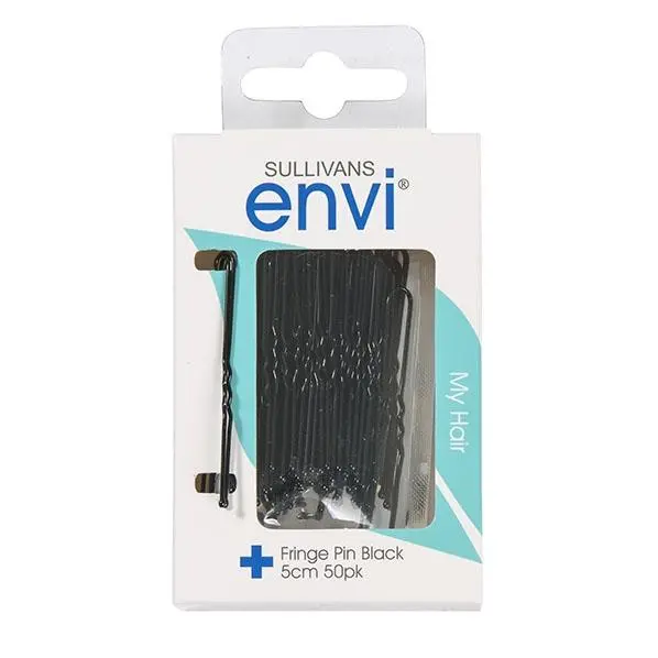 Fringe Pins, Black 5Cm - 50Pk - Envi 1