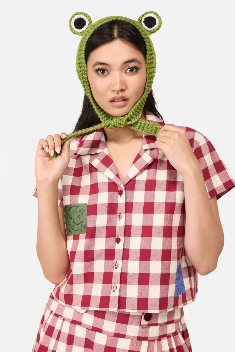 Frog Knit Headband 1