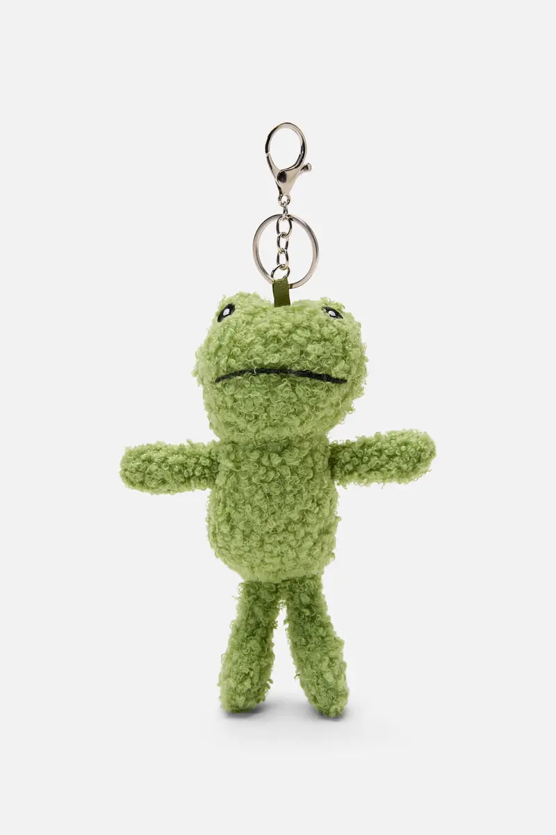 Frog Plush Bag Charm 1