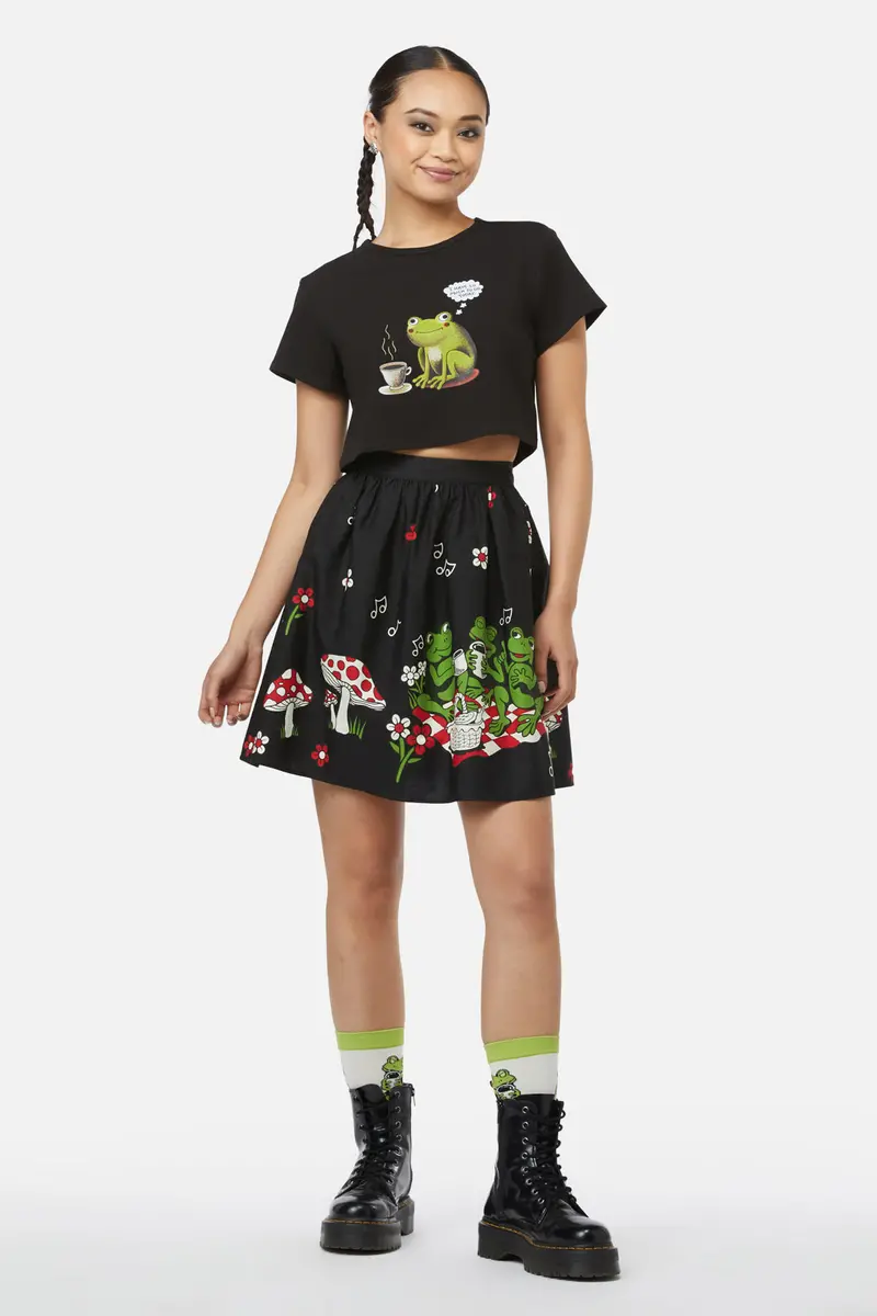 Froggy Picnic Skirt 1