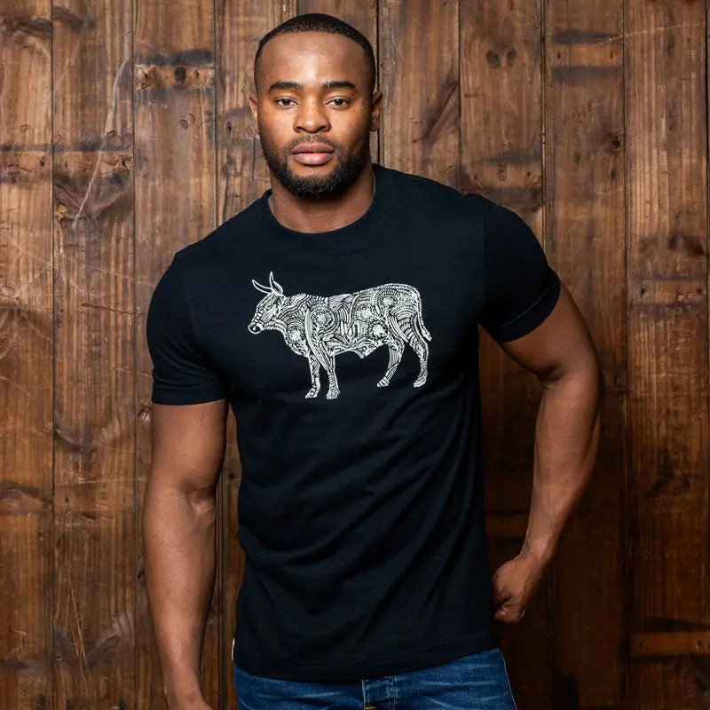 From The Earth Nguni Crew Tee Mamba 1