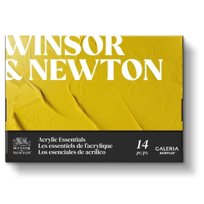 Galeria Acrylic Essentials 14 Piece Set Winsor & Newton 1