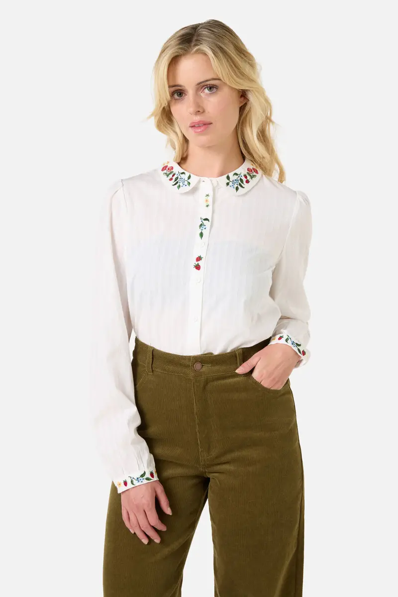 Garden Embroidered Blouse 1
