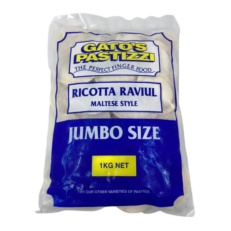 Gato's Pastizzi Jumbo Ricotta Raviul 1Kg 1