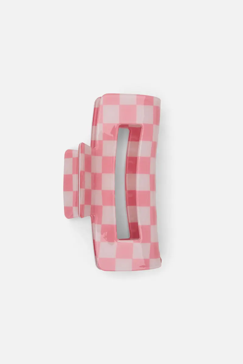 Gingham Claw Clip 1