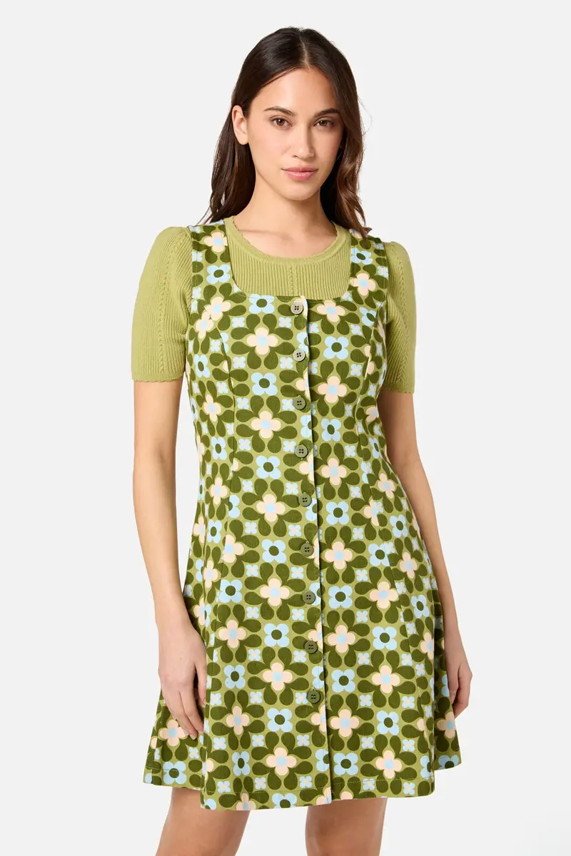Ginny 60'S Mini Pinafore 1