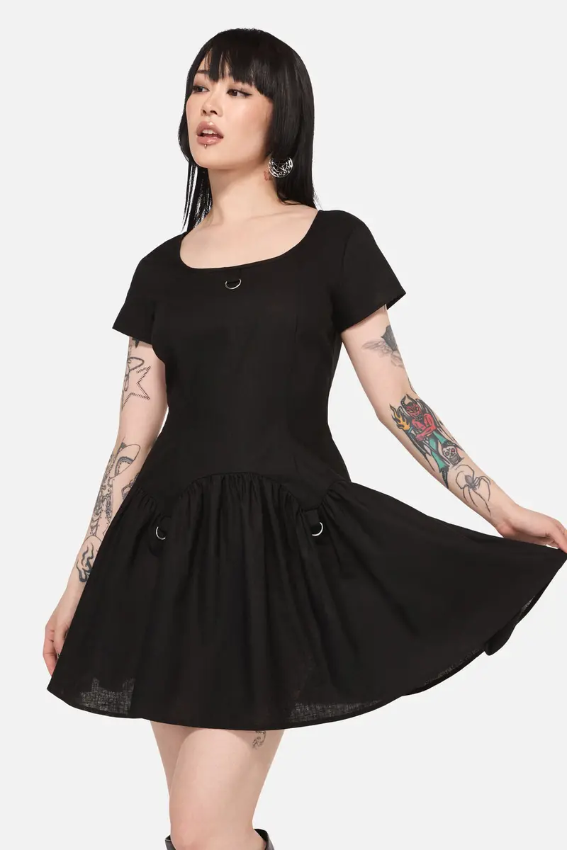 Goodie Goth D-Ring Dress 1