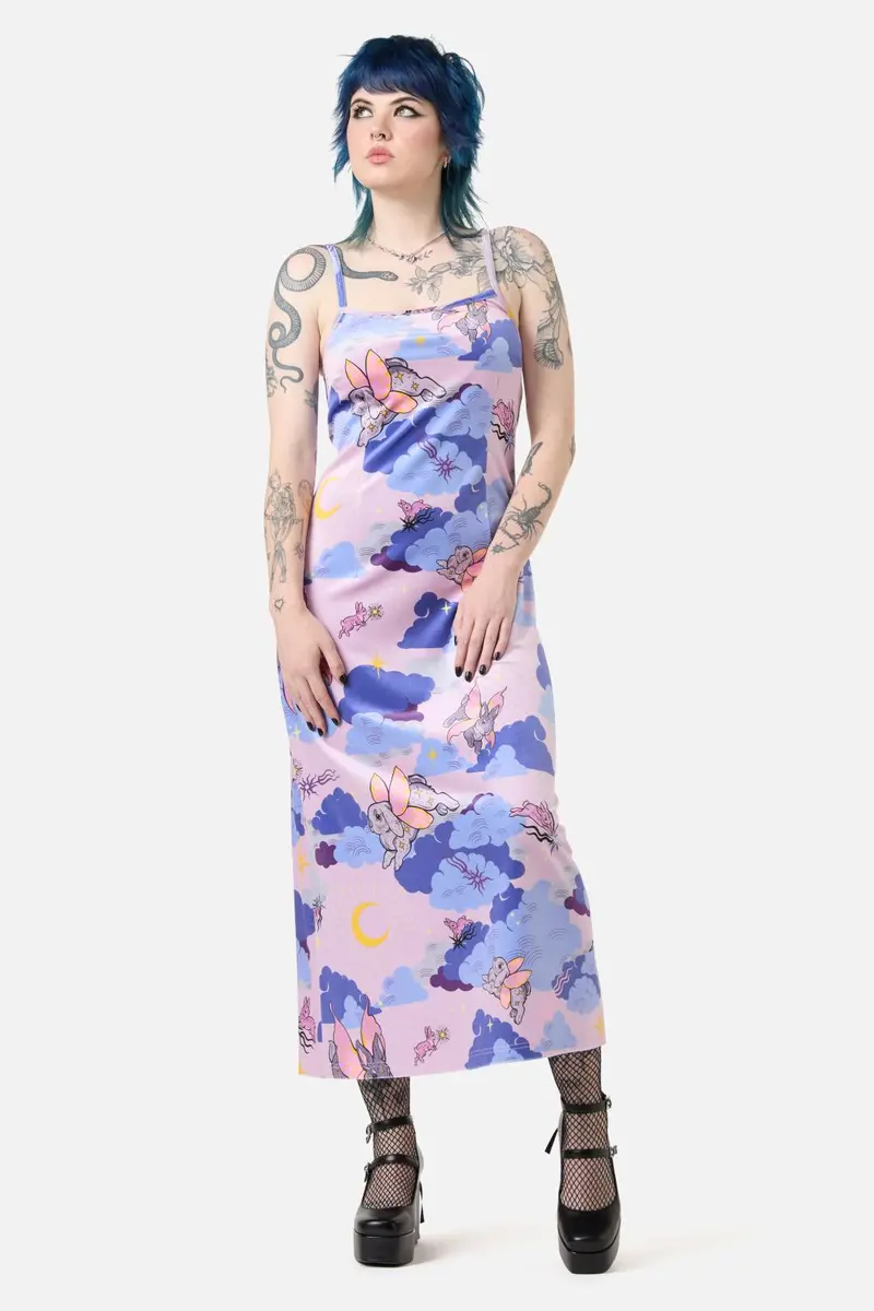 Goodnight Bunny Velvet Dress 1