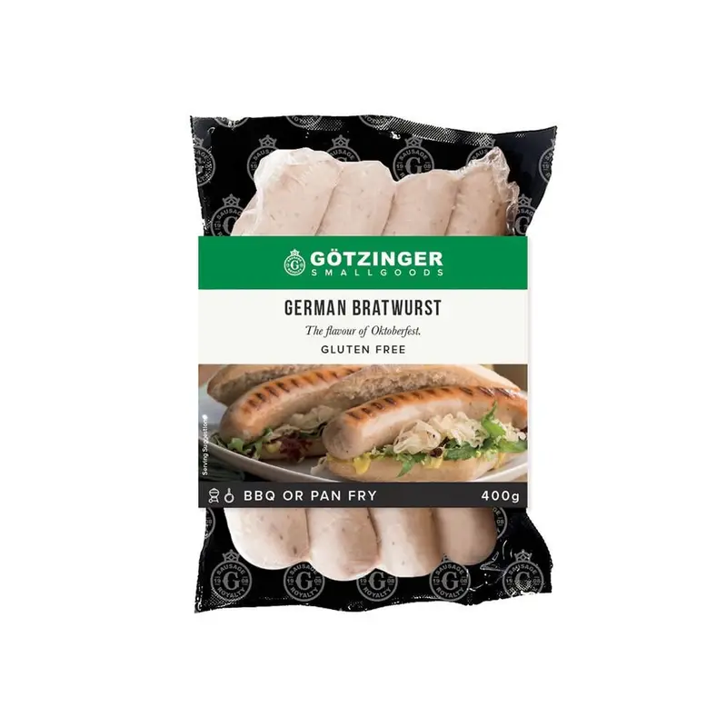 Gotzinger German Bratwurst 400G 1