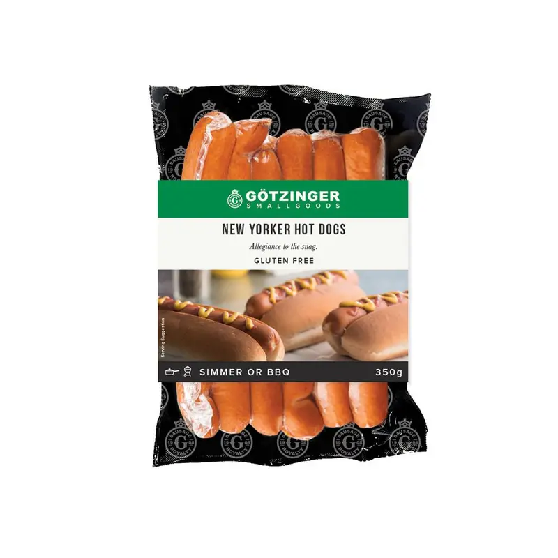 Gotzinger New Yorker Hot Dogs 350G 1
