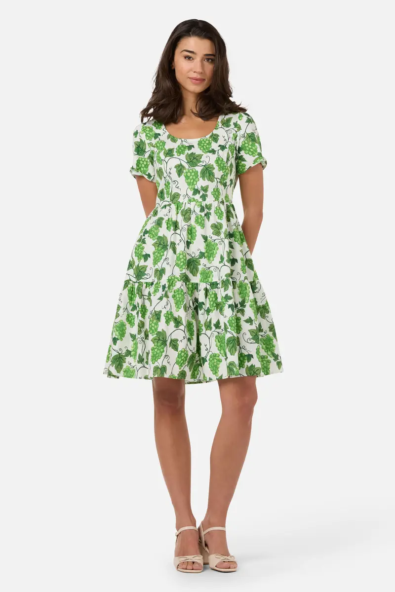 Grape Vine Mini Dress 1