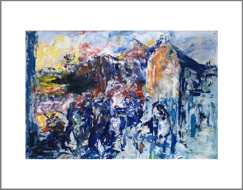 Grief Canvas Print 1
