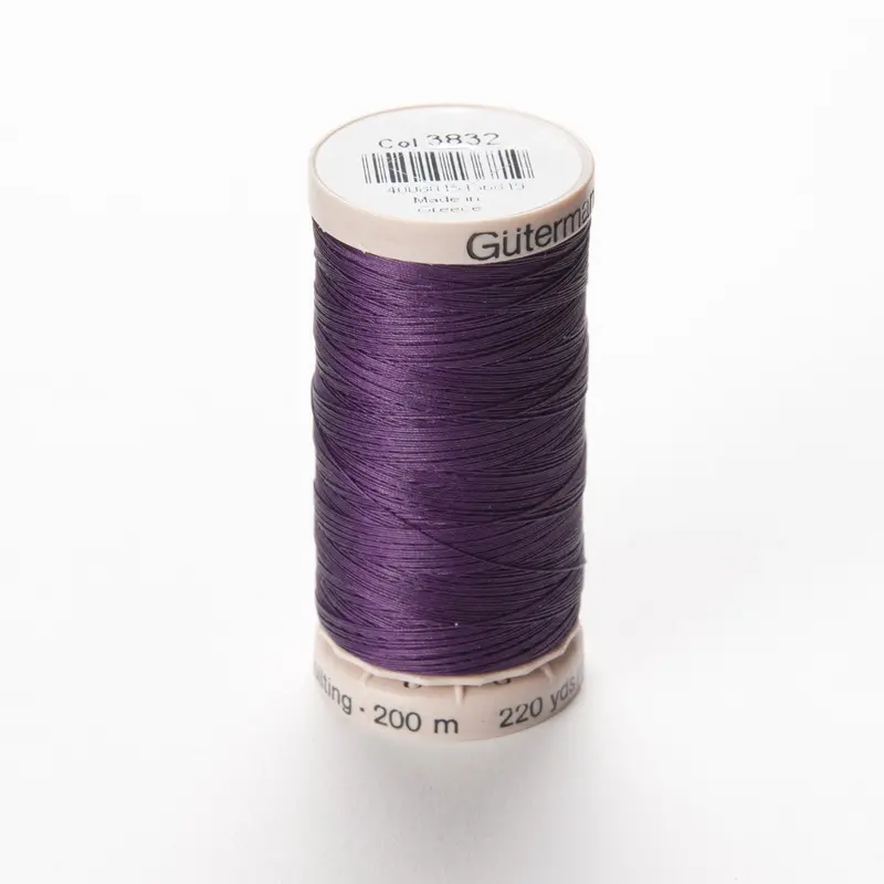 Gutermann Quilting Thread, Colour 3832 - 200M 1