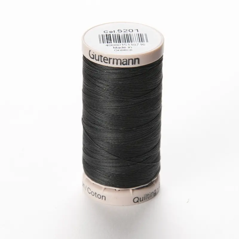 Gutermann Quilting Thread, Colour 5201 - 200M 1