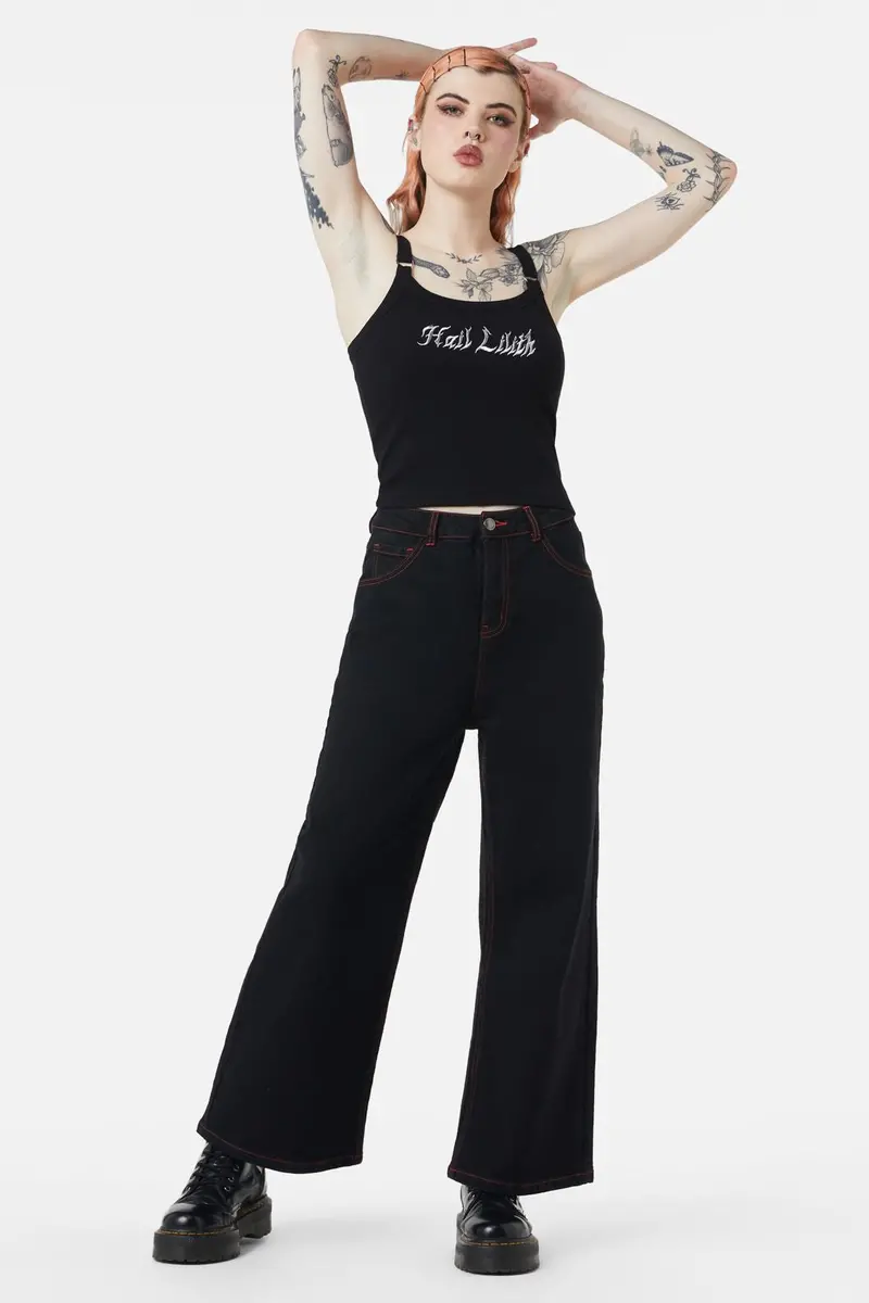 Hail Lilith Wide Leg Jeans 1