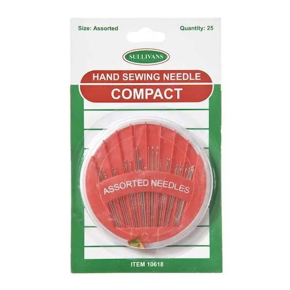 Hand Sewing Needles, Compact- 25Pk 1