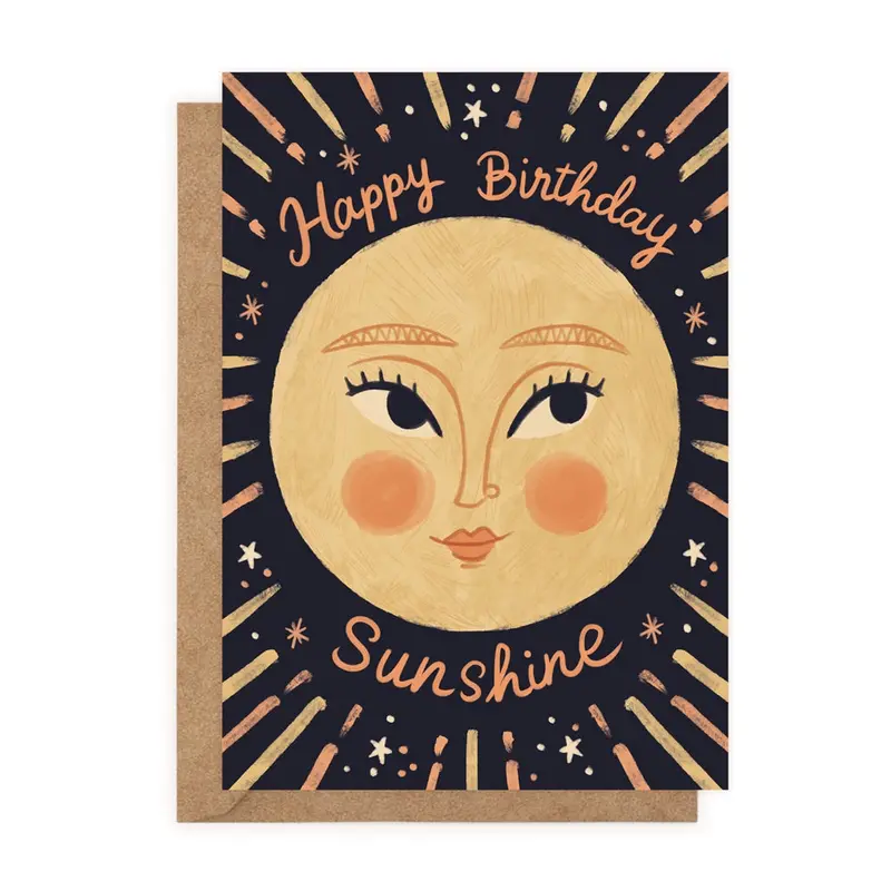 Happy Birthday Sunshine Card 1