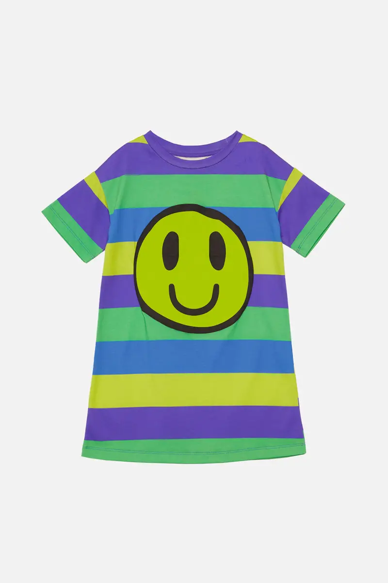 Happy Face Kids Stripe T/Dress 1