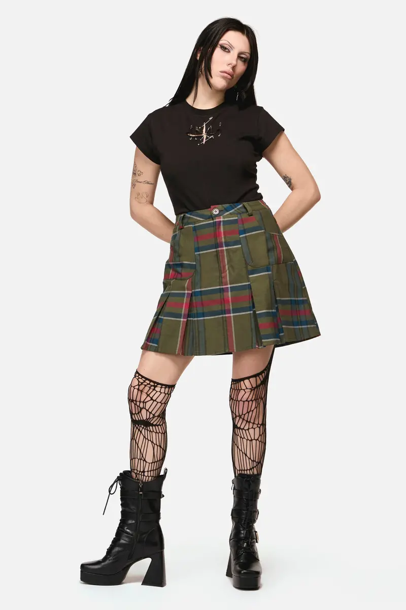 Harbinger Goth Skort 1