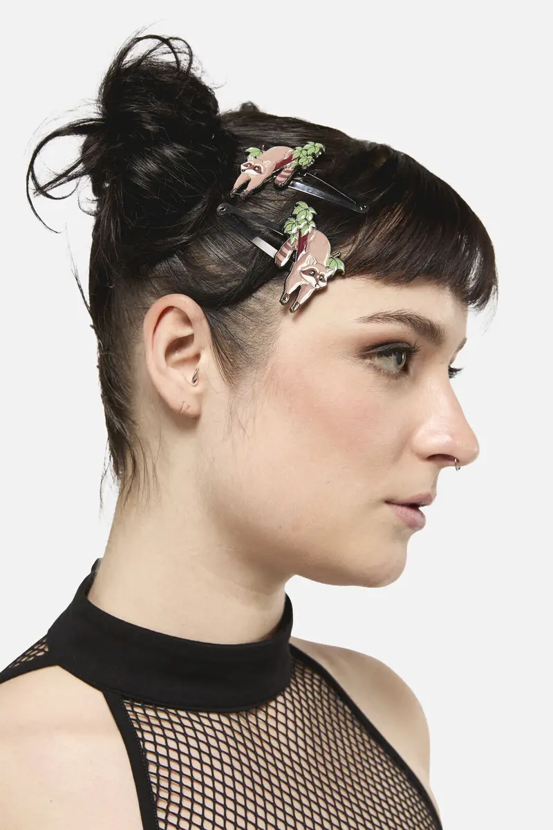 Haus Of Raccoon Hair Clips 1