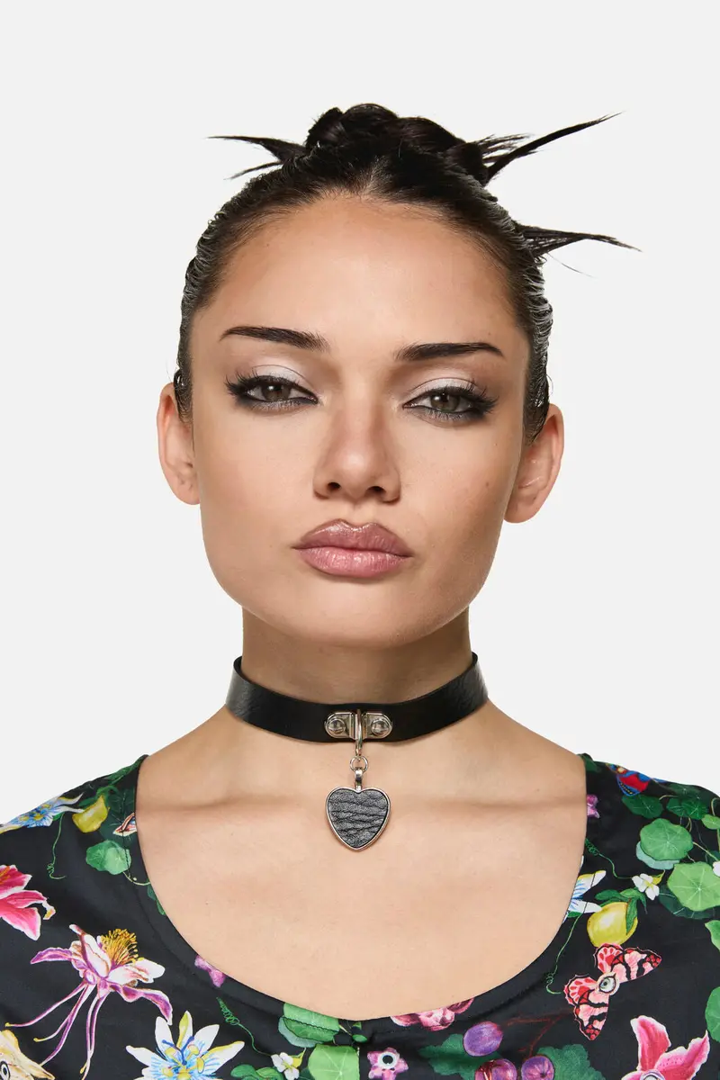Heart Charm Choker 1