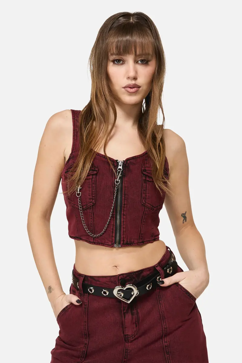 Heart Eyelets & Buckle Belt 1