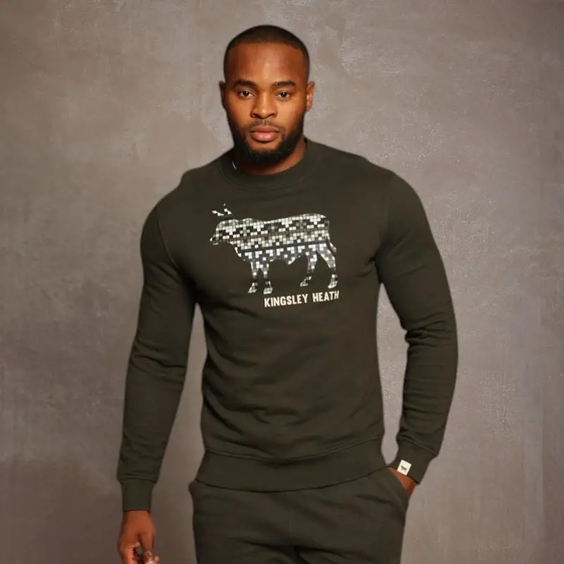High Square Camo Nguni Pullover Sweat - Fatigue 1