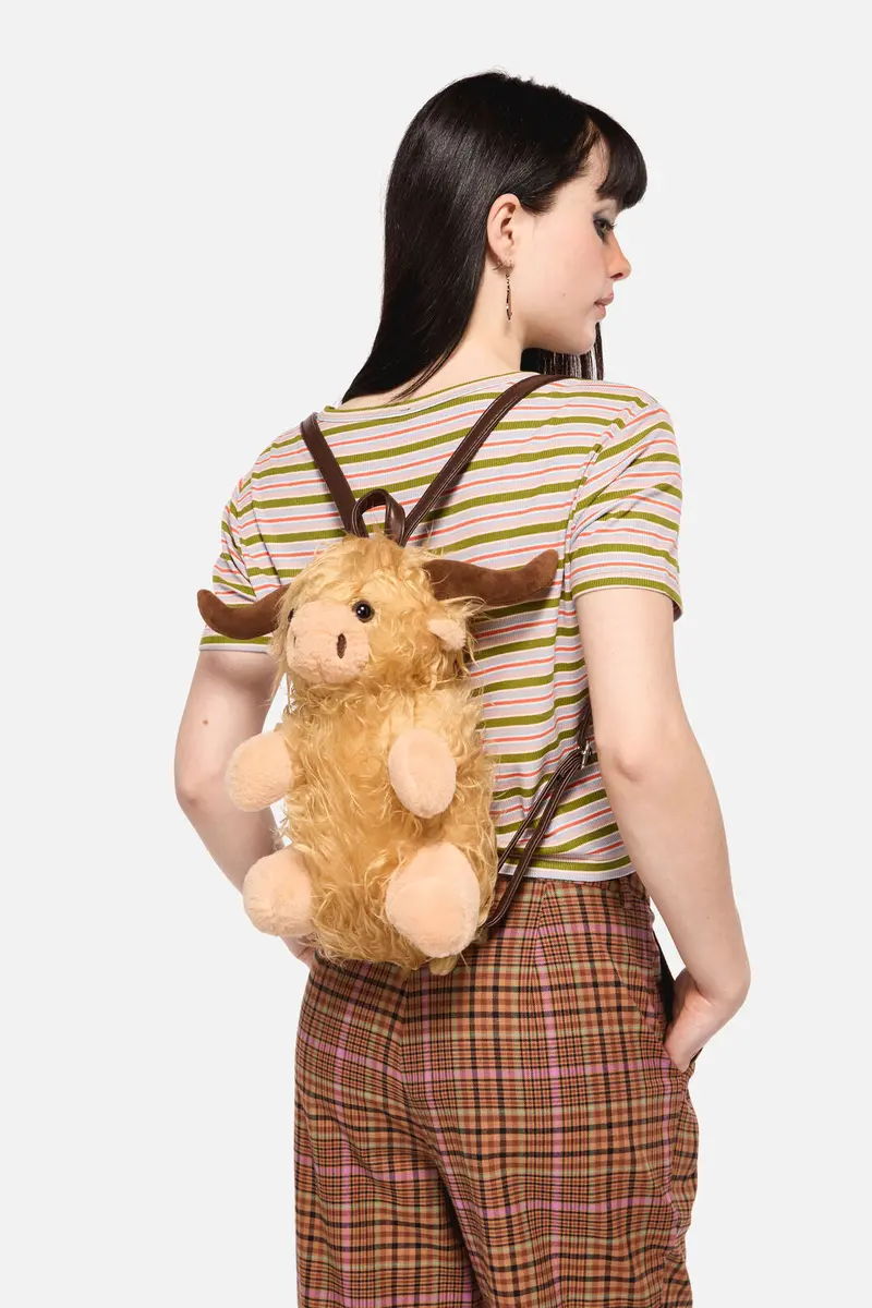 Highland Cow Backpack 1