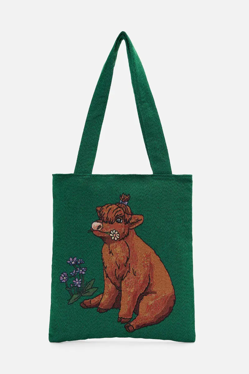 Highland Cow Tote 1