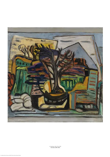 Hone, Landscape With A Tree Art Print 1