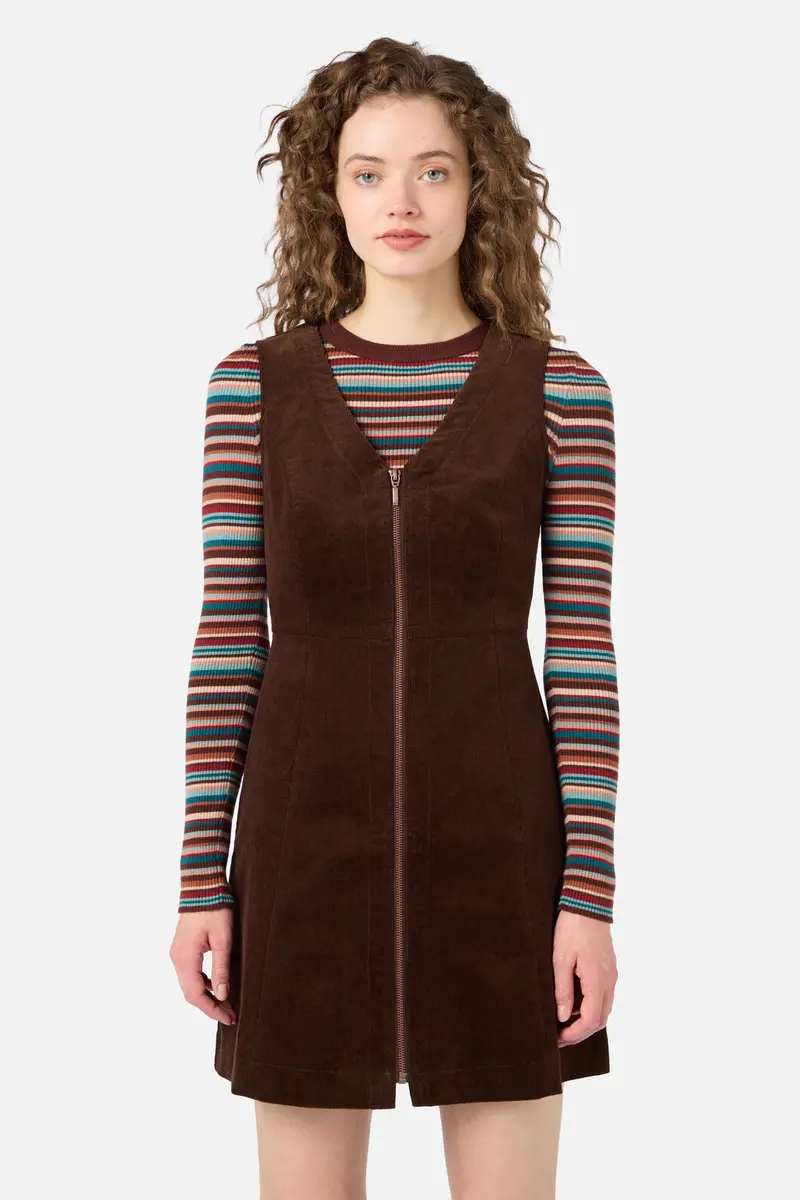 Honey Cord Pinafore 10