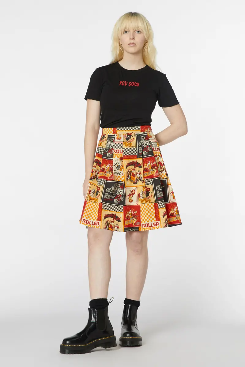 Hot Rod Girls Skirt 1