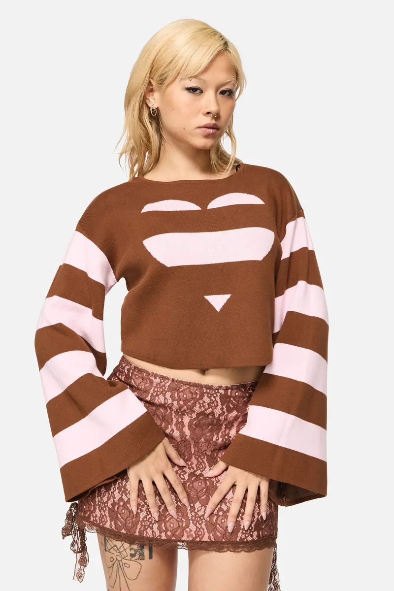 Increasing Silence Cropped Knit 1