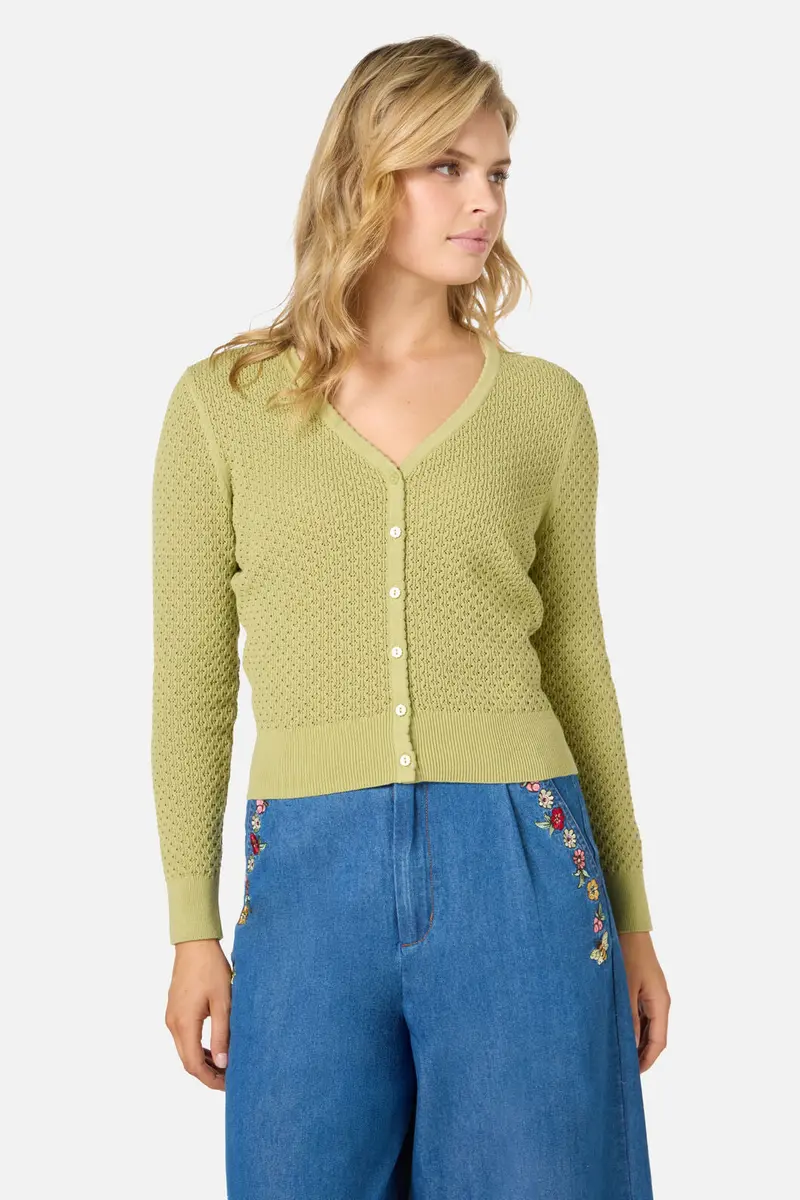 Ivy Lace Knit Cardigan 1