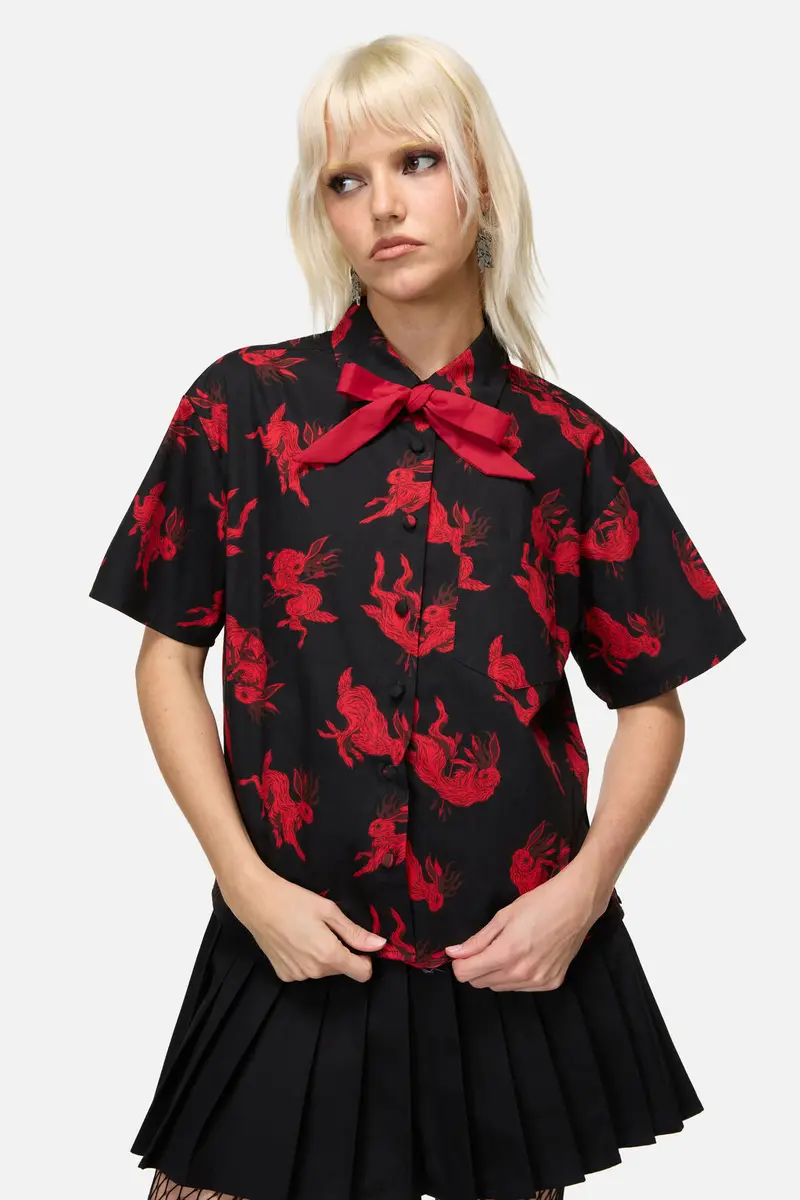 Jackalope Goth Blouse 1