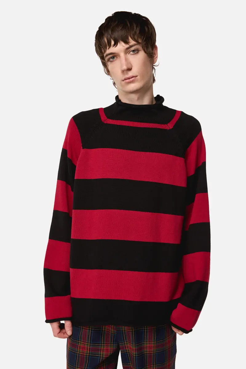 Jackalope Stripe Knit 1