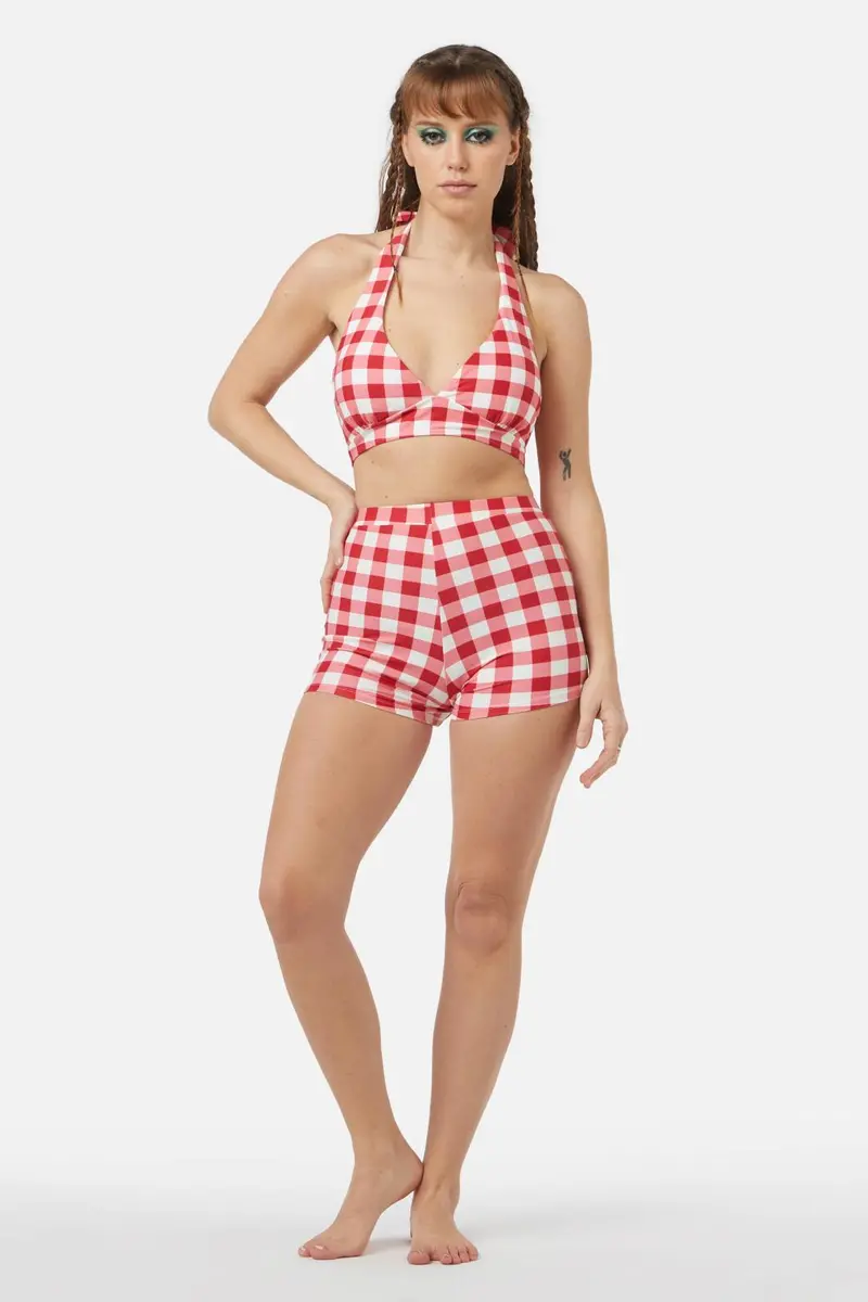 Jam Gingham Bikini Bottom 1