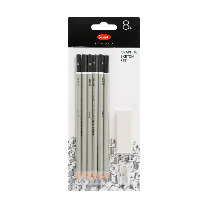 Jasart Studio Graphite Sketch Set 8 New 1