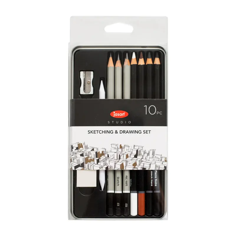 Jasart Studio Sketching & Drawing Set 10 1