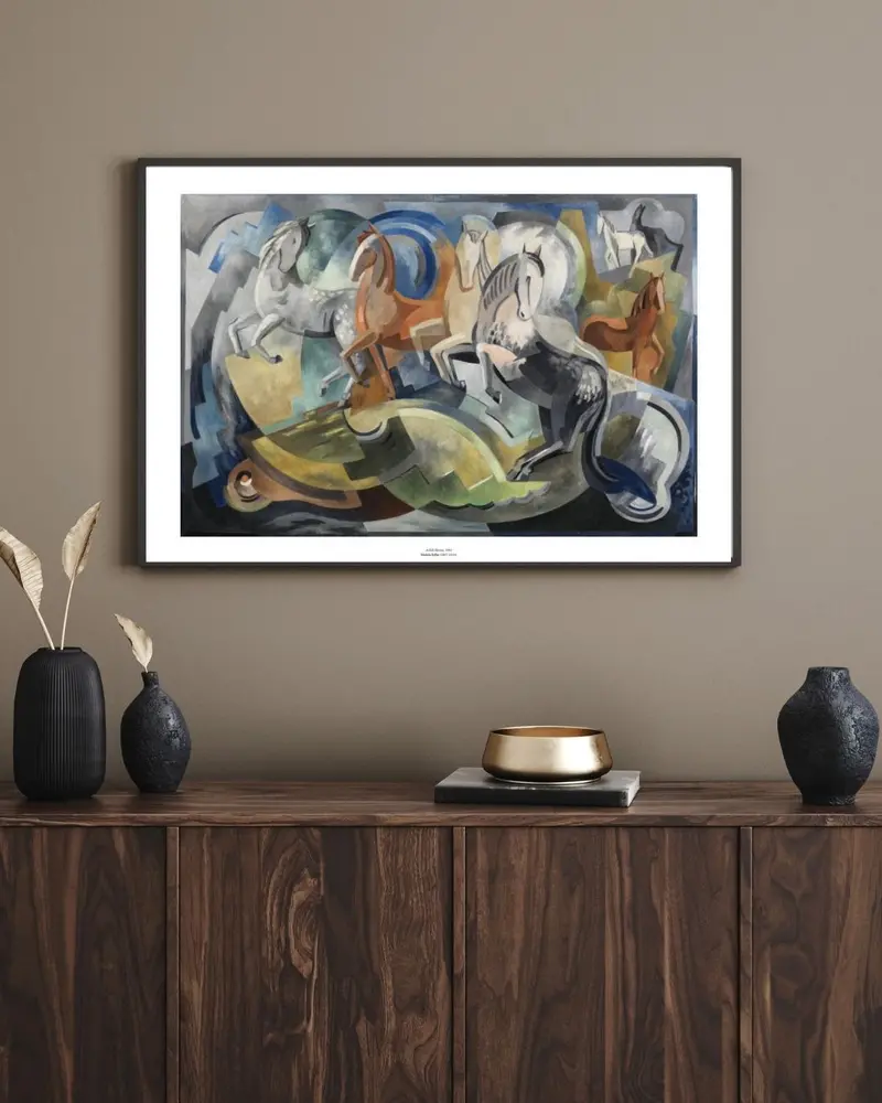 Jellett, Achill Horses Art Print 1