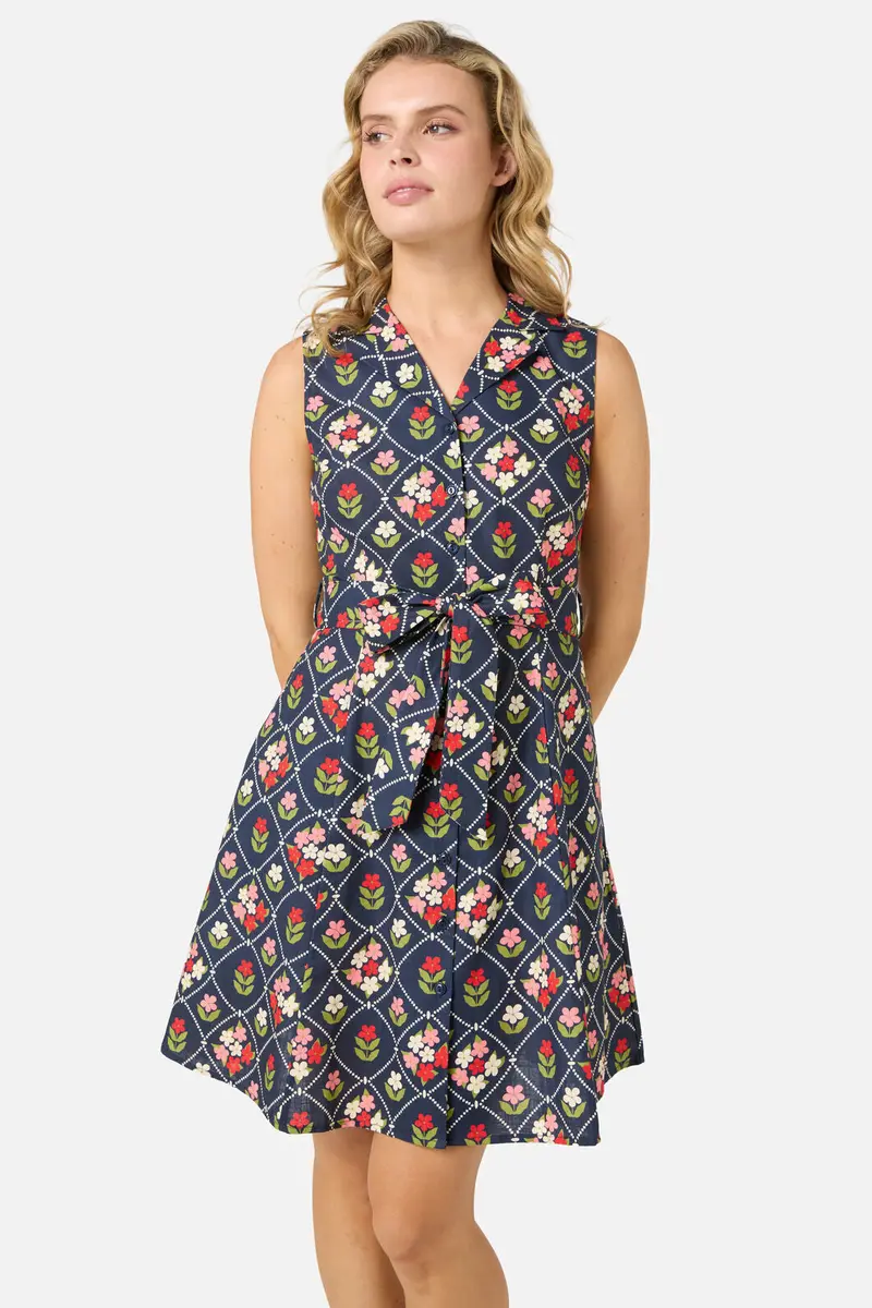 Judy Collar Mini Dress 1