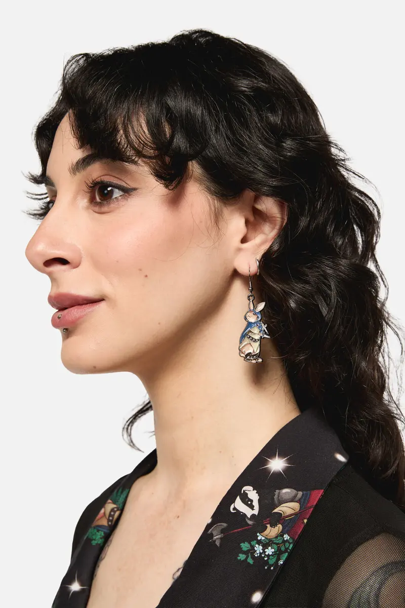 Keeper Of The Woods Rabbit Earrings 1