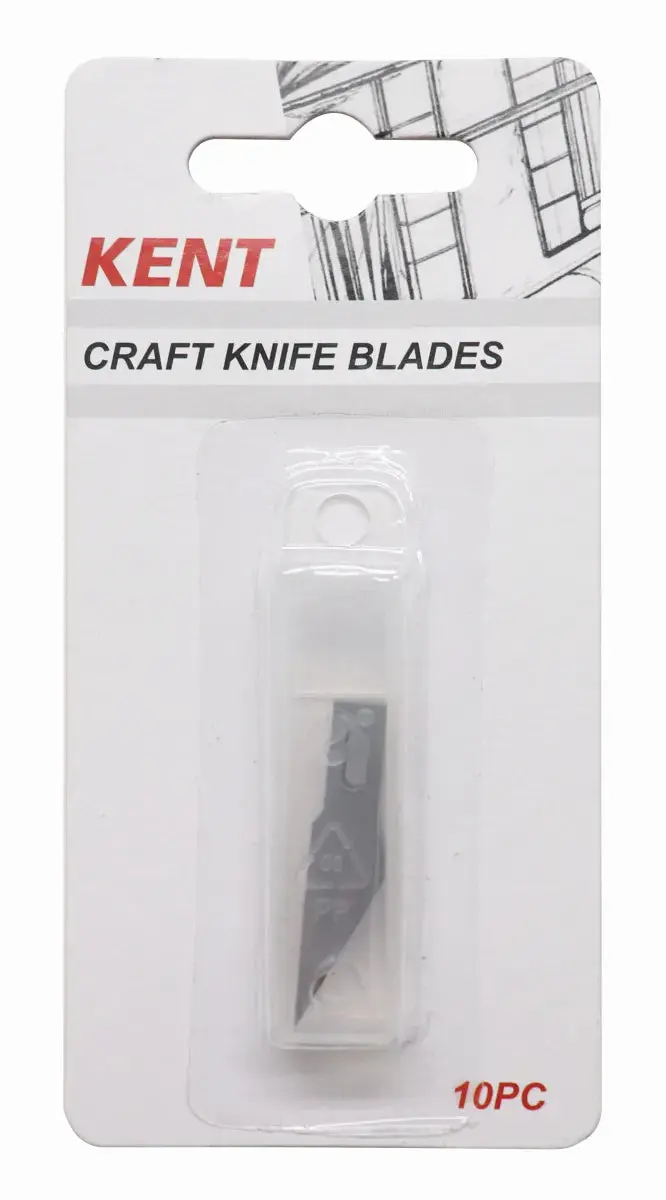 Kent Craft Knife Blades 10Pc 1