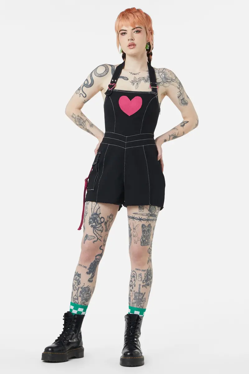 Kewties Denim Bodysuit 1