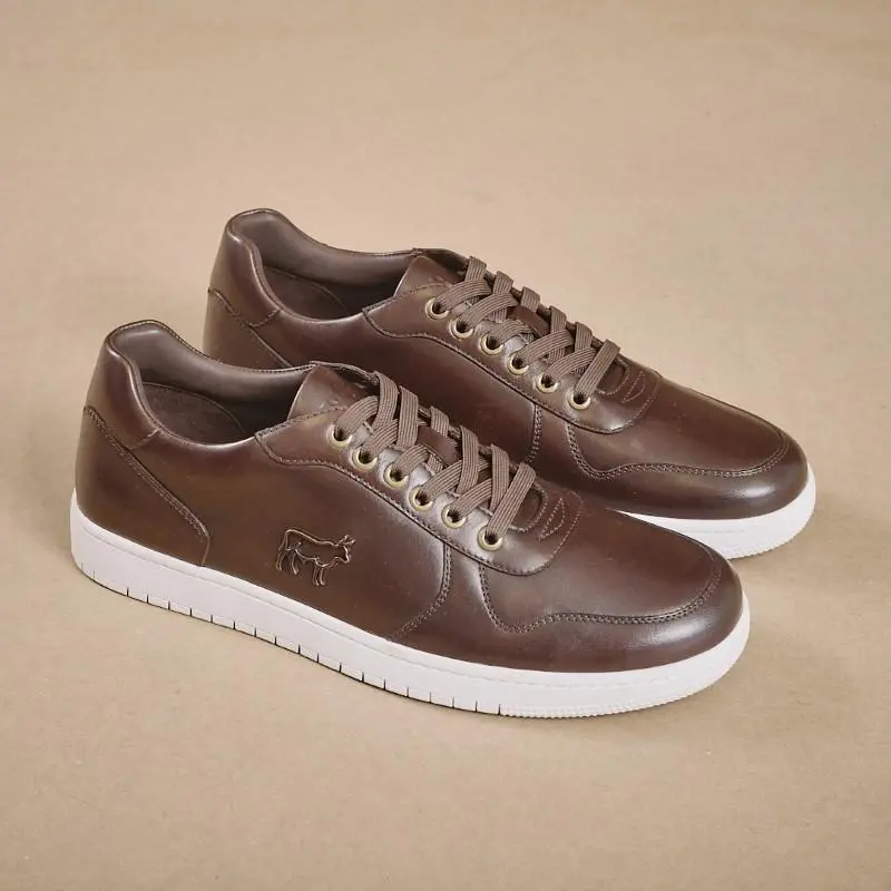 Kingsley Ace Sneaker - Choc 1