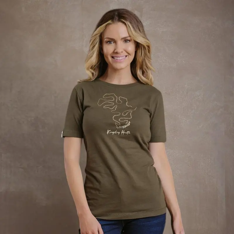 Kingsley Africa Leopard Tee - Fatigue 1