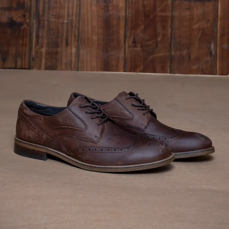 Kingsley Heath F Wingtip Dkw Choc/Choc 1