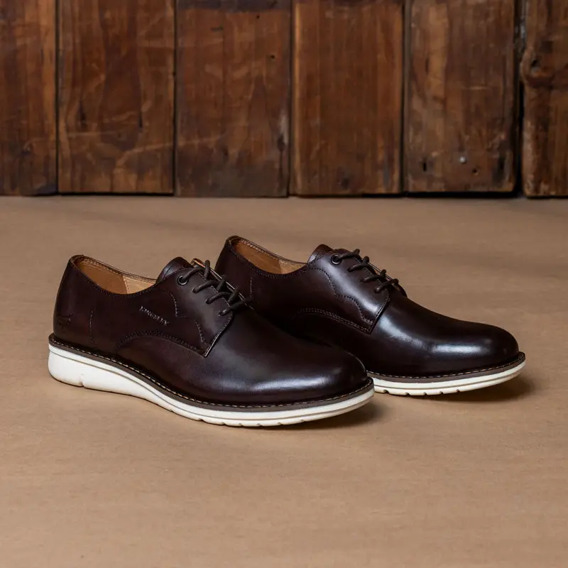 Kingsley Heath Fc Nguni Trim Business Casual Brown/Brass/White 1